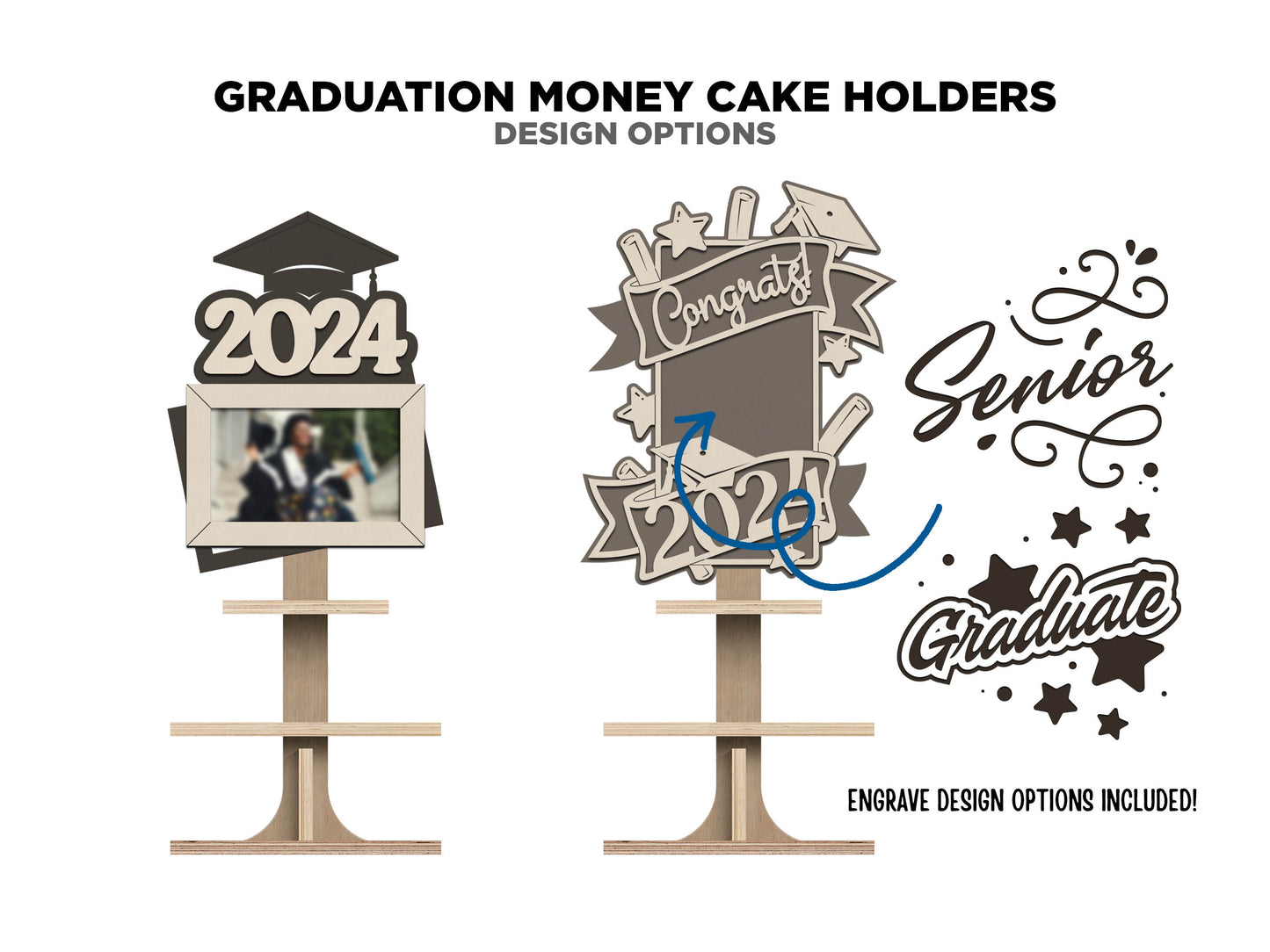 Graduation - Money Cake Holder