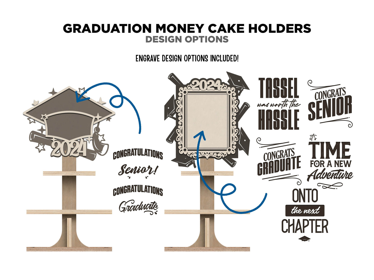 Graduation - Money Cake Holder