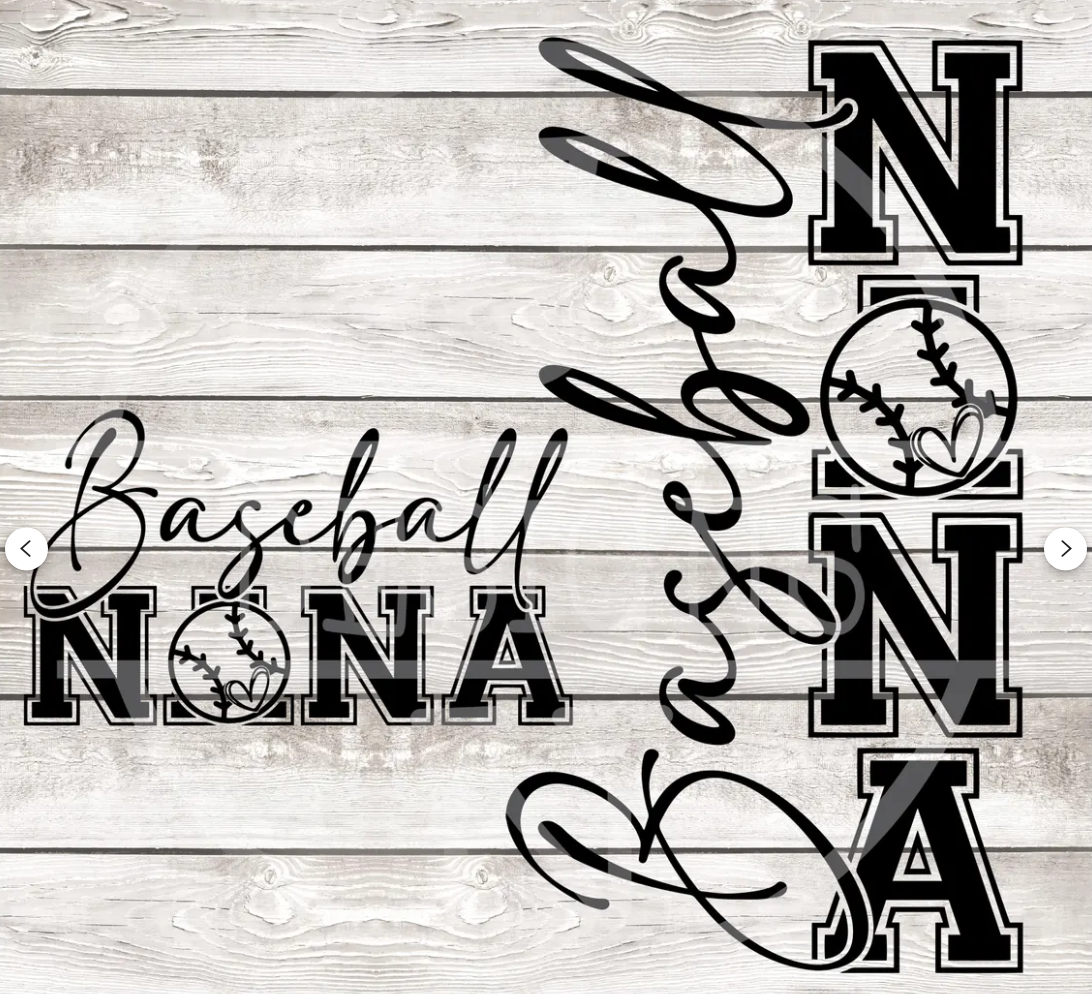 Tumbler | Sports | "GRANDMA" | "NANA"