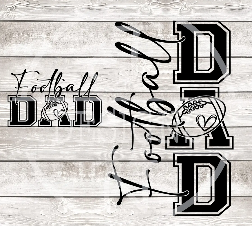 Tumbler | Sports | Drinkware | "DAD"