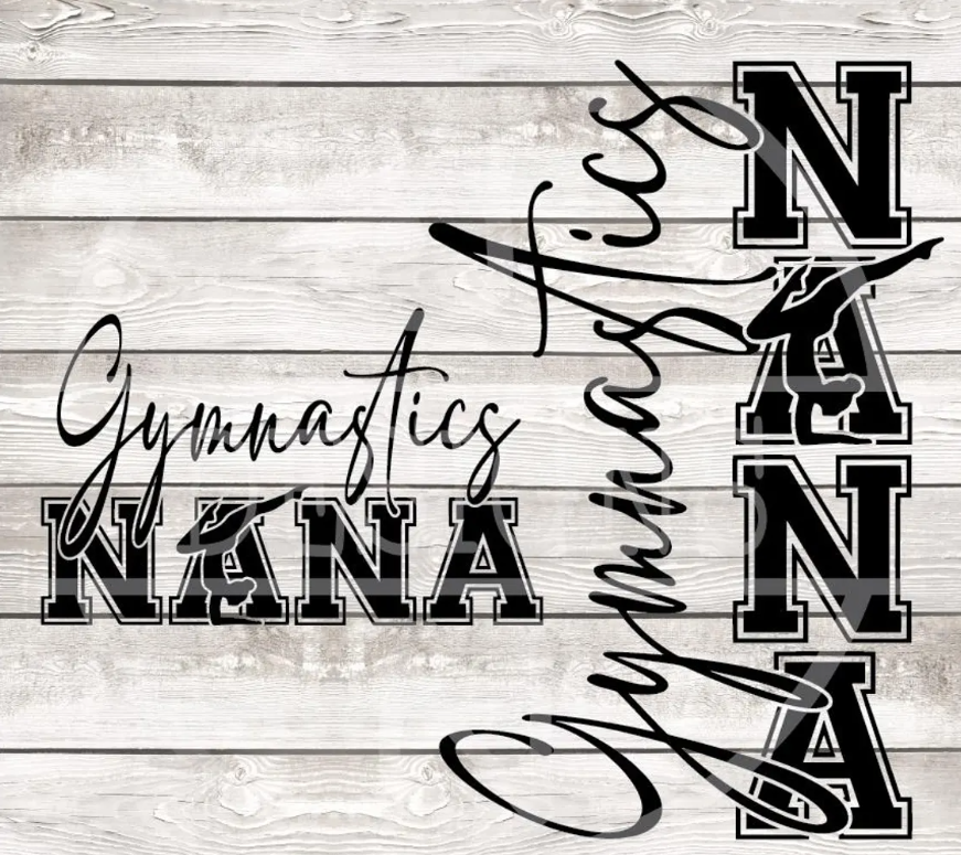 Tumbler | Sports | "GRANDMA" | "NANA"