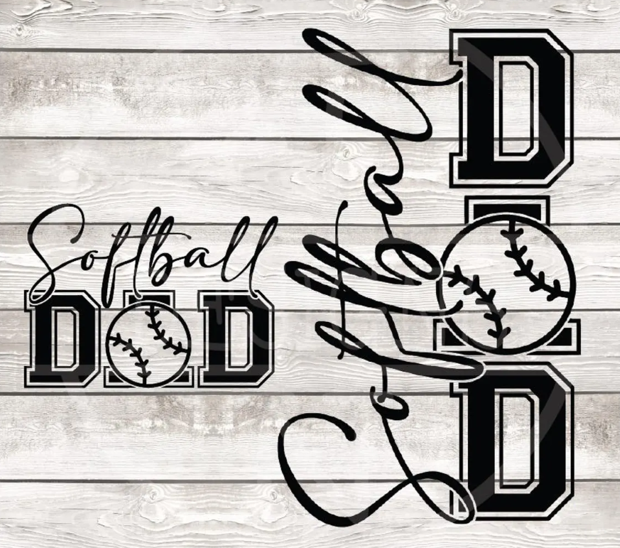 Tumbler | Sports | Drinkware | "DAD"