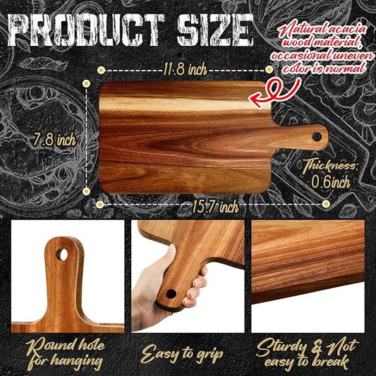 Charcuterie Board - Acacia - Custom Design