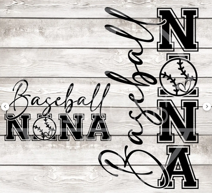 Tumbler | Sports | "GRANDMA" | "NANA"
