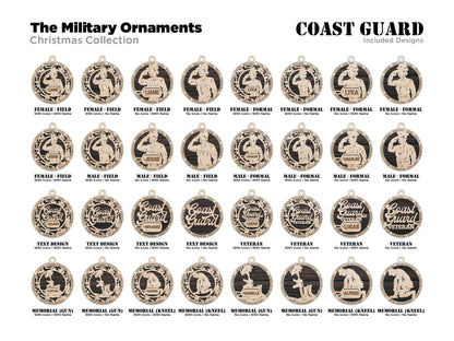 Military Inspired Ornaments