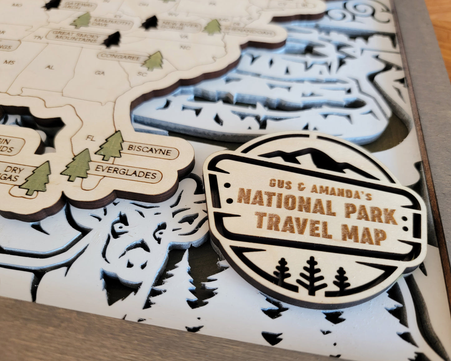 Travel - National Parks Map