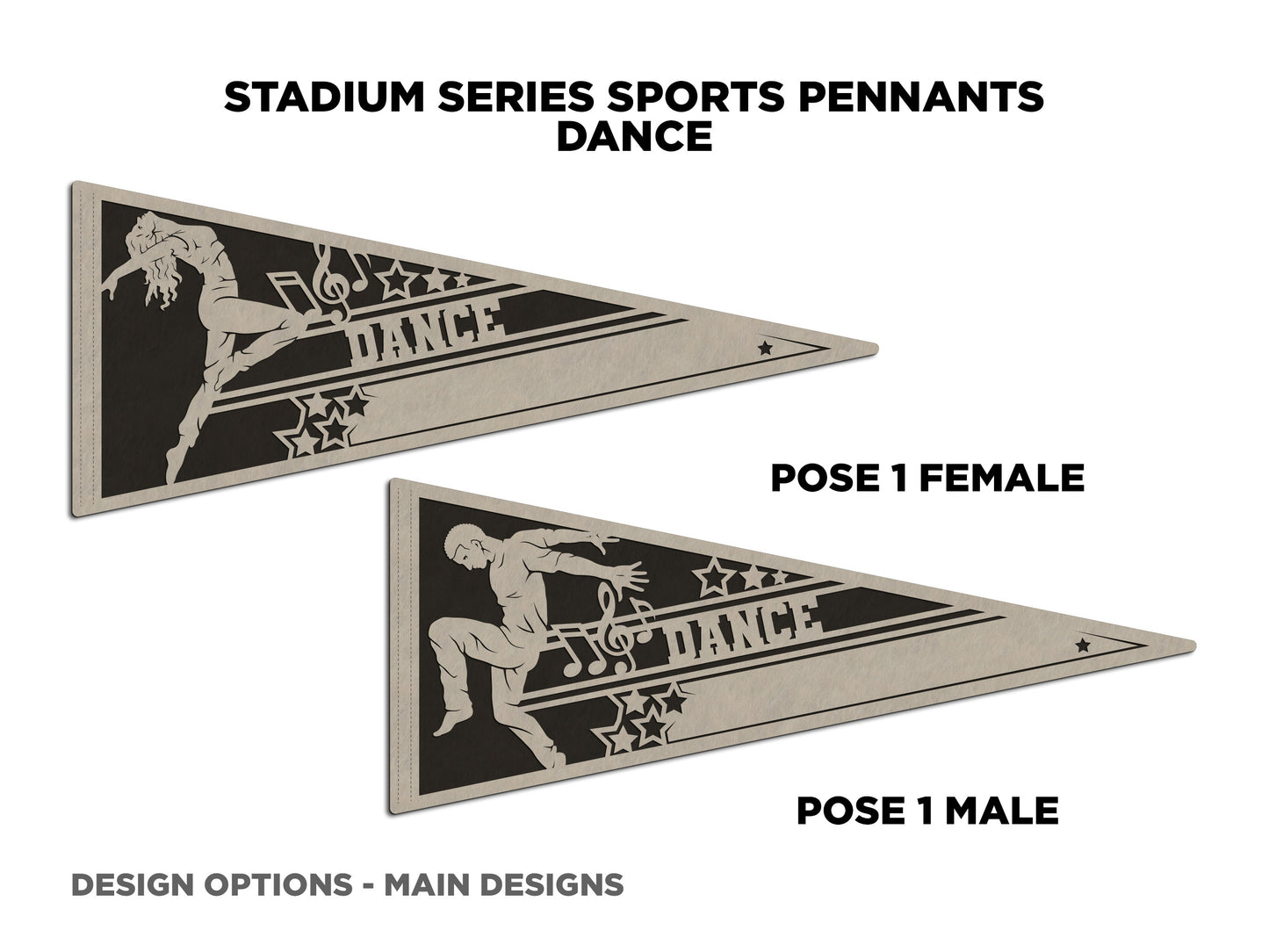 Sports Pennant - Dance