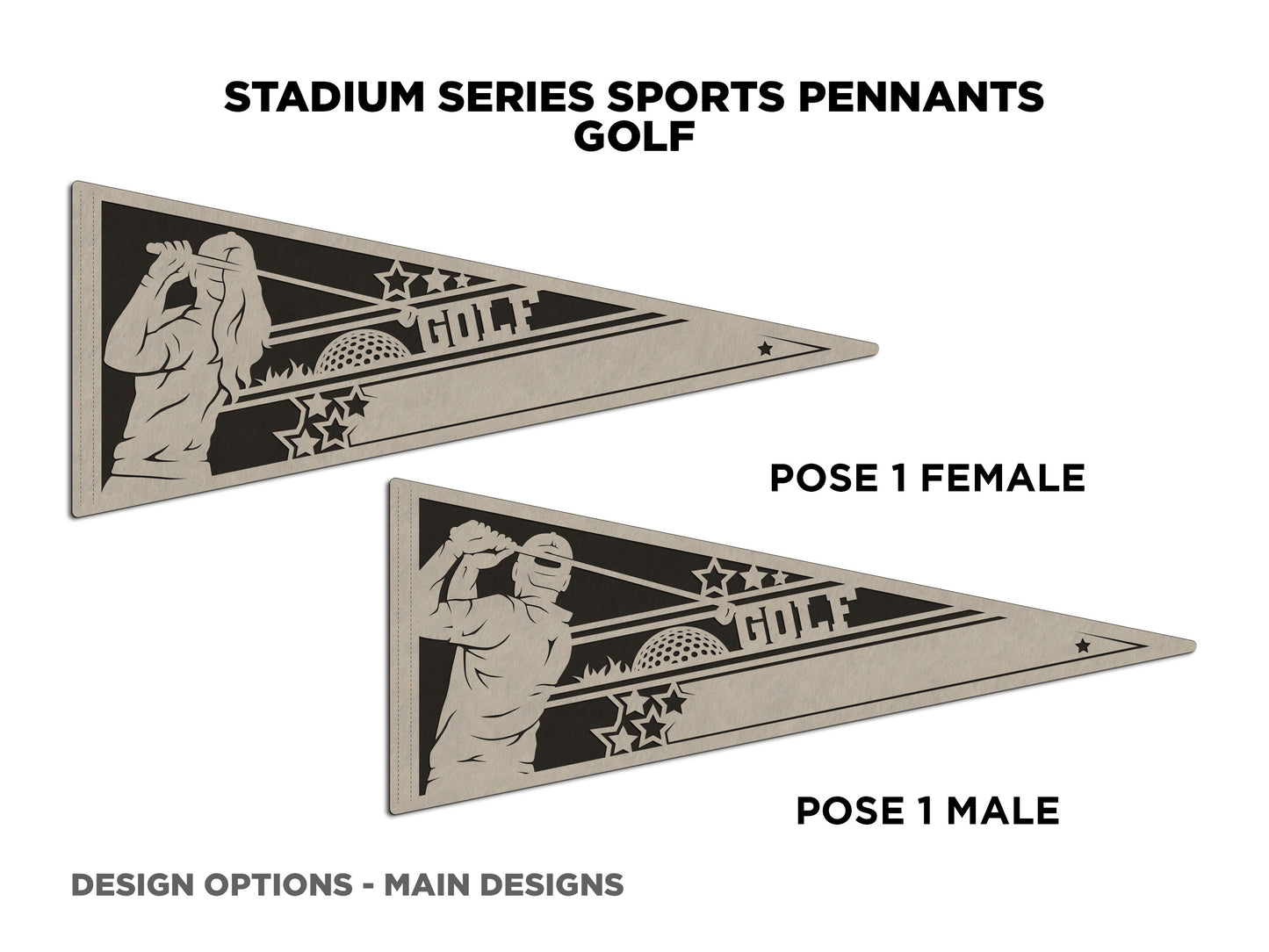 Sports Pennant - Golf