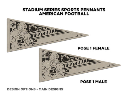 Sports Pennant - Football