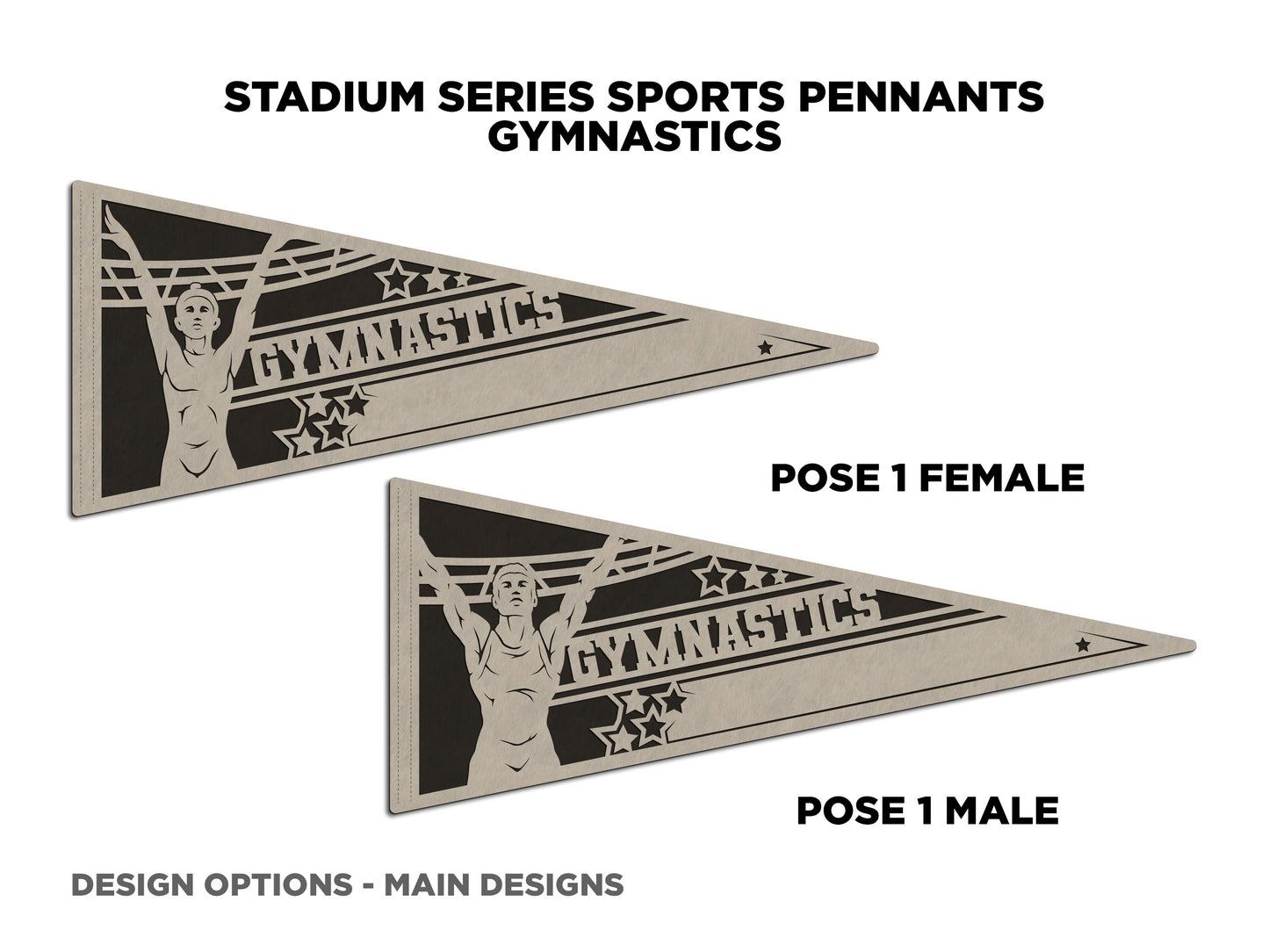 Sports Pennant - Gymnastics