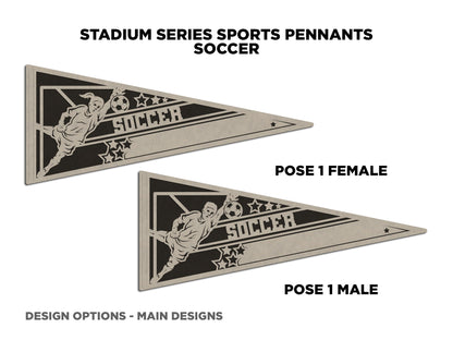 Sports Pennant - Soccer