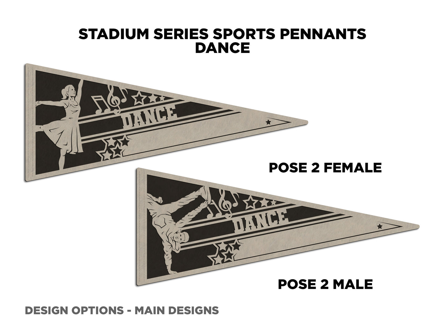 Sports Pennant - Dance