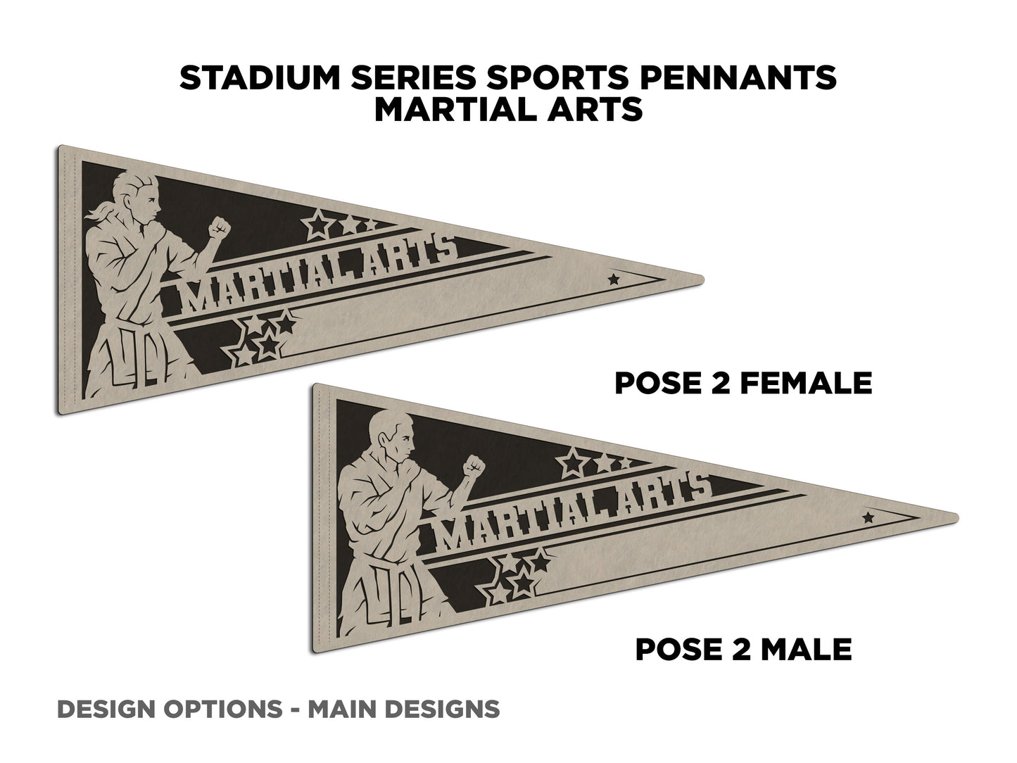 Sports Pennant - Martial Arts