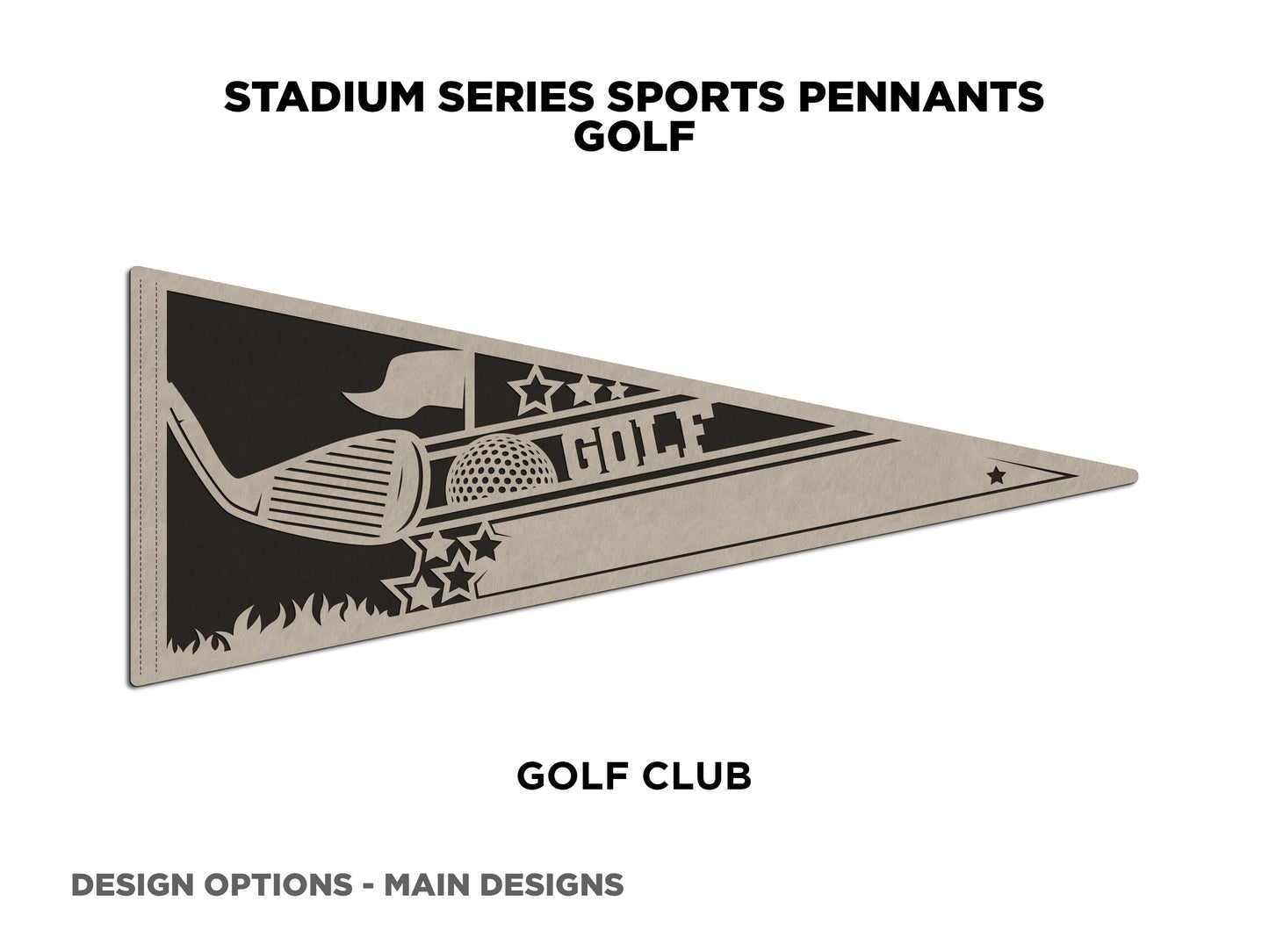 Sports Pennant - Golf