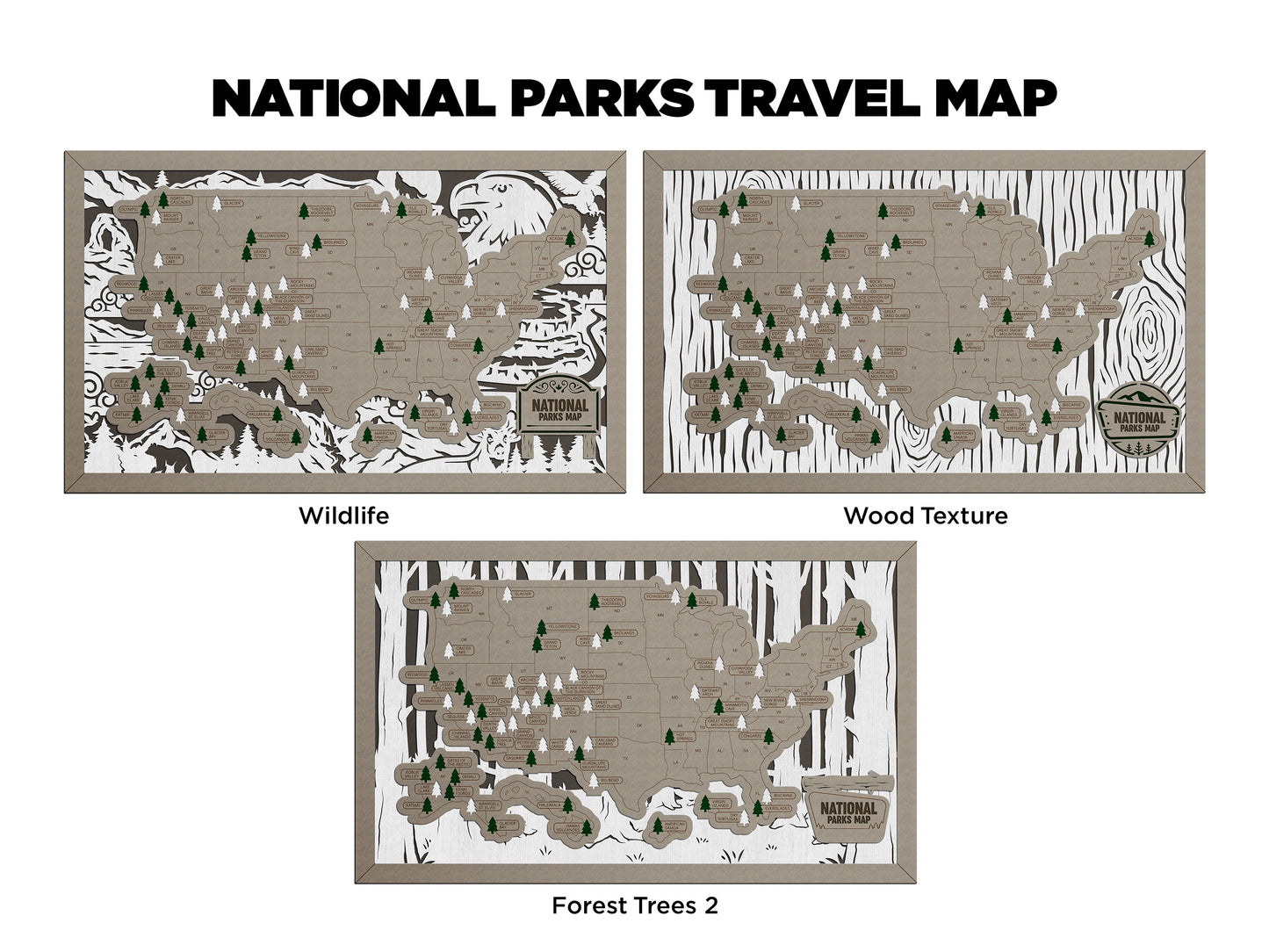 Travel - National Parks Map