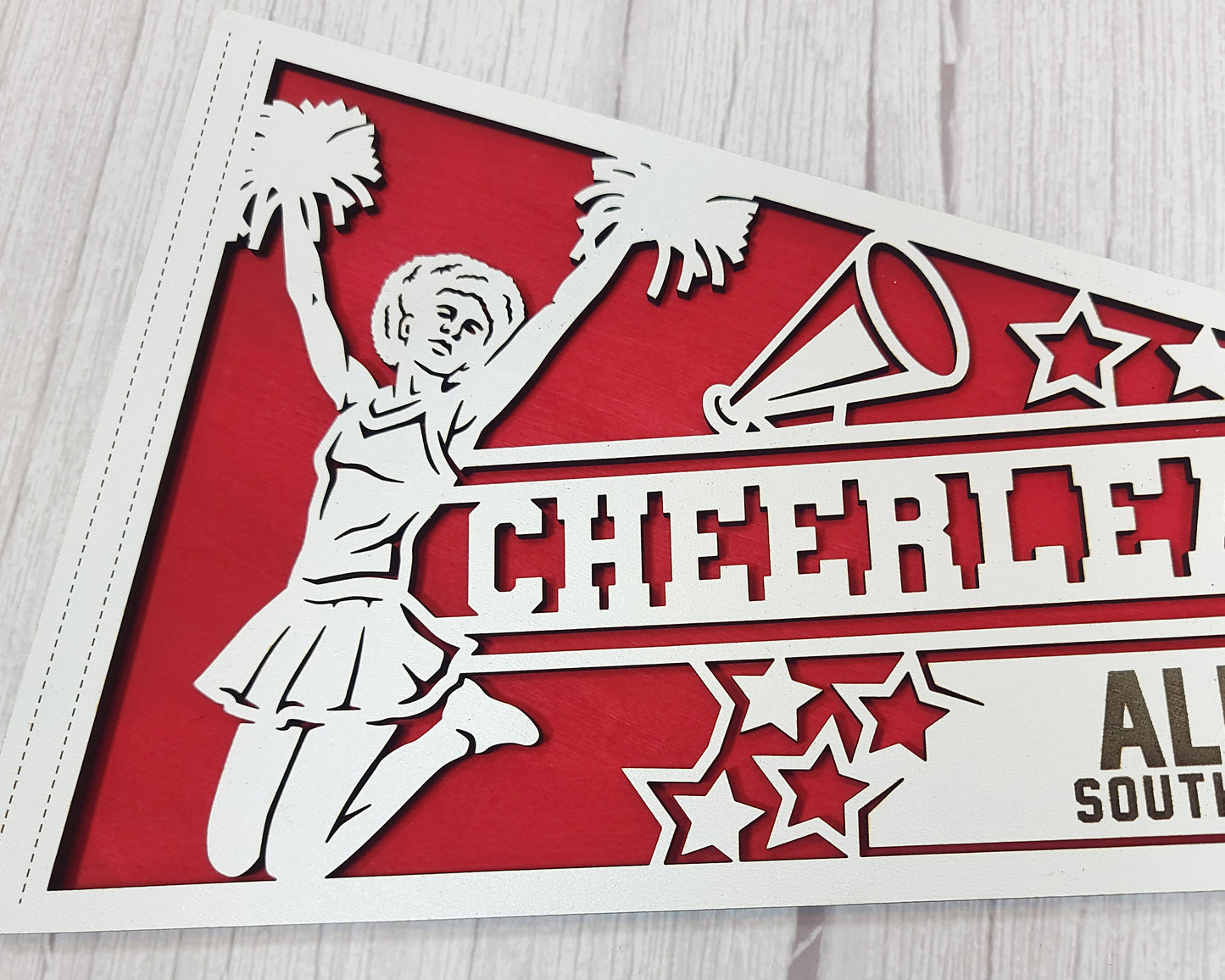 Sports Pennant - Cheerleading