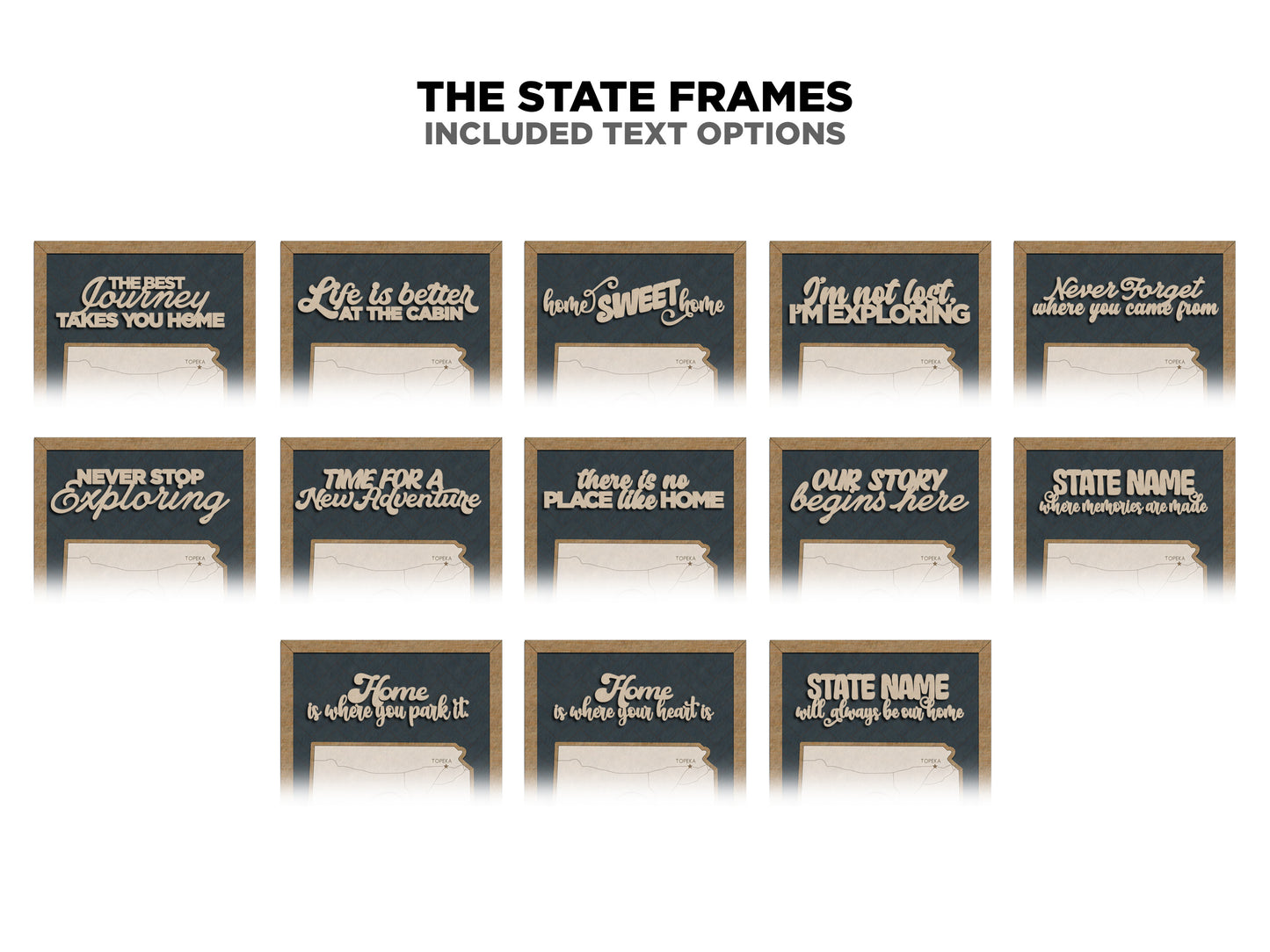 The State Frame Bundle - All 50 States