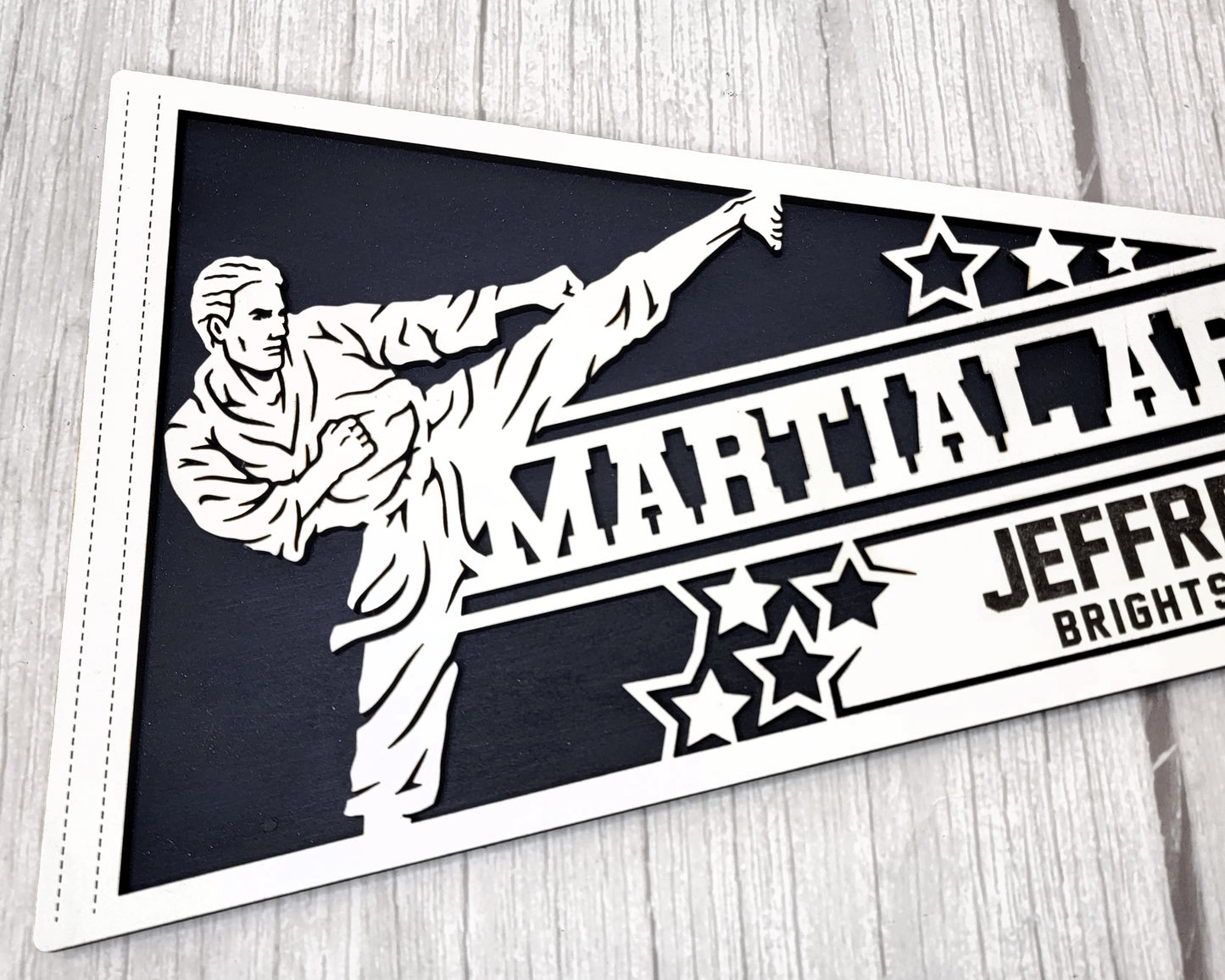 Sports Pennant - Martial Arts