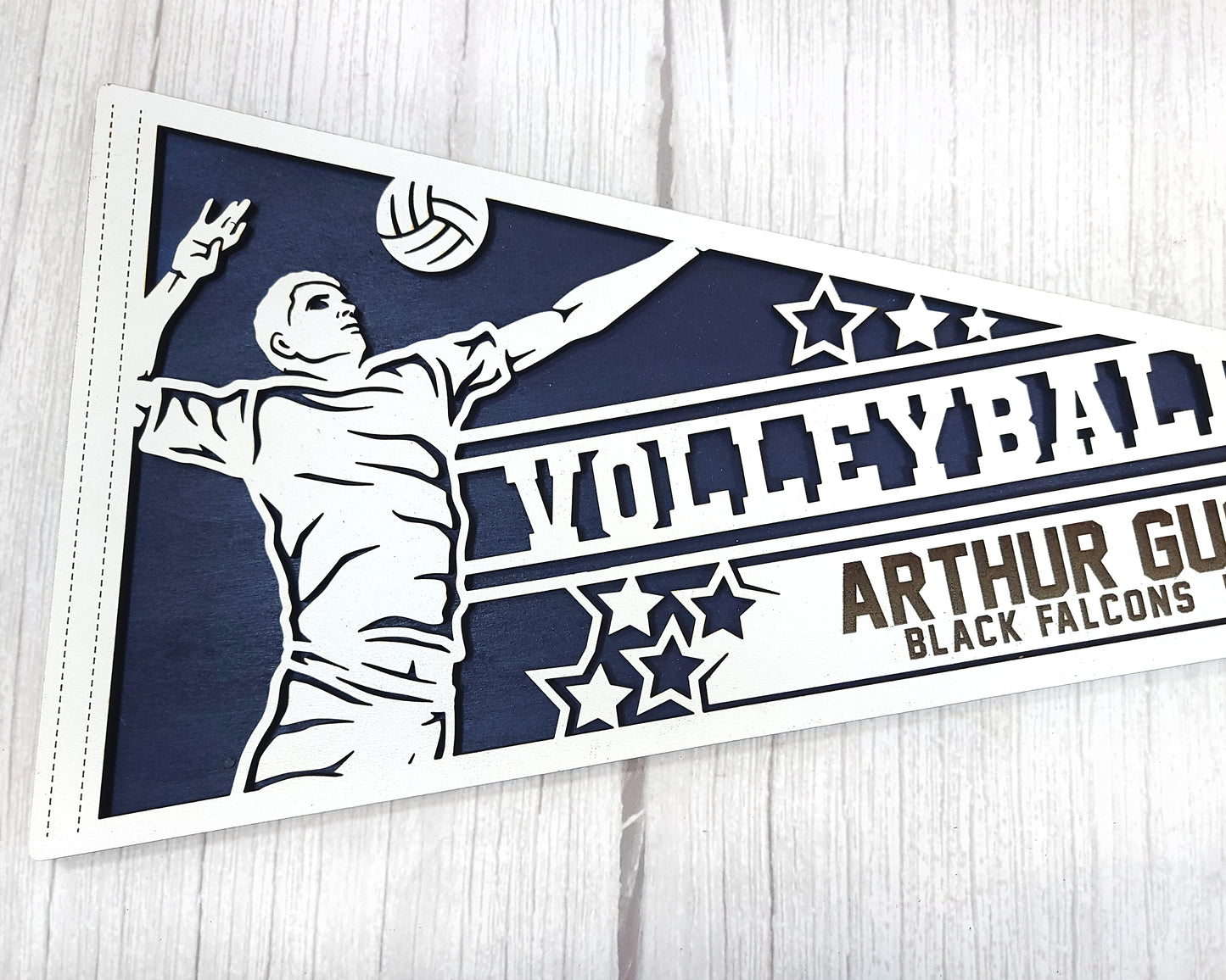 Sports Pennant - Volleyball