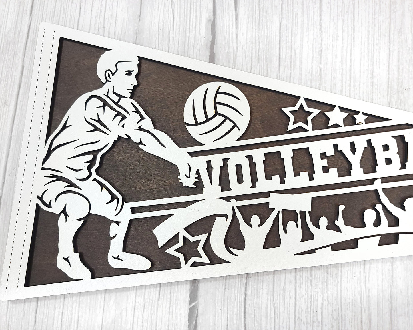 Sports Pennant - Volleyball